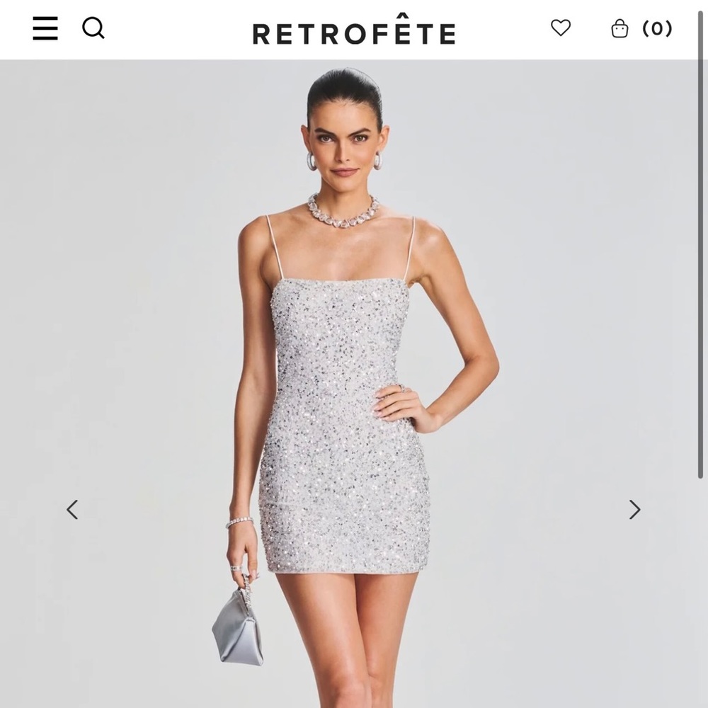 Dionne Sequin Dress - Retrofete